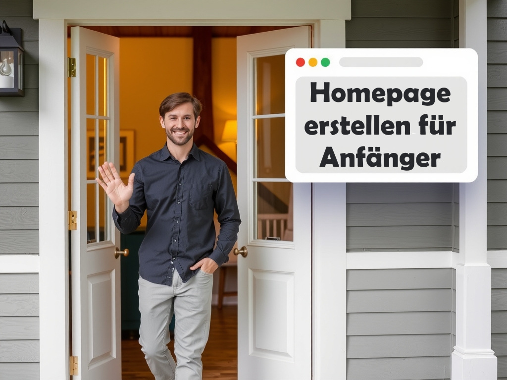 Homepage erstellen für Anfänger