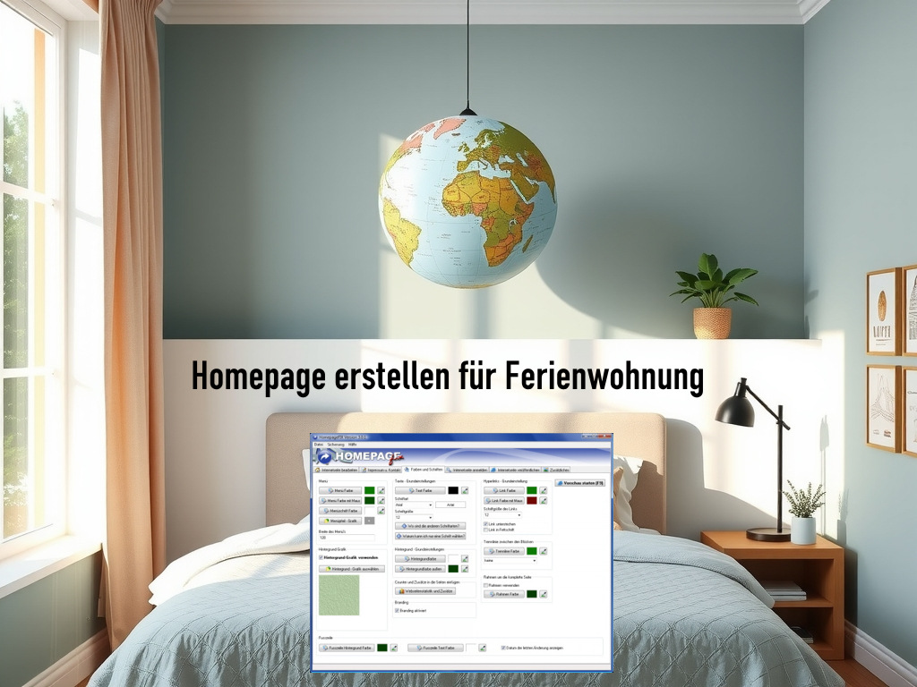 Homepage erstellen für Ferienwohnung